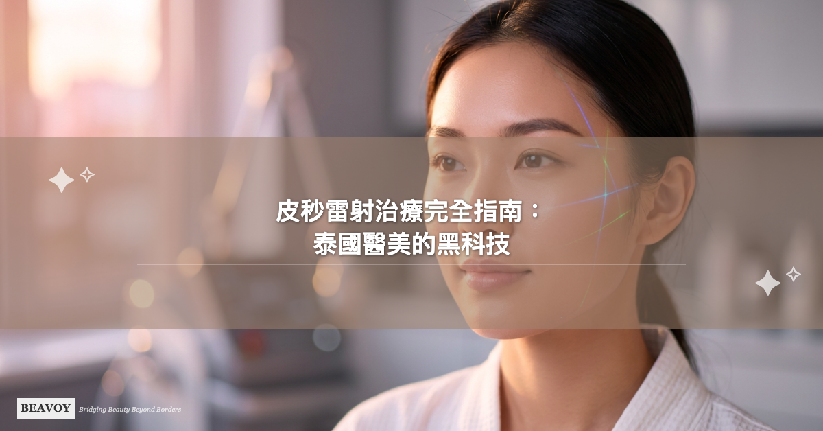 皮秒雷射治療完全指南:泰國醫美的黑科技為何吸引台灣女性?
